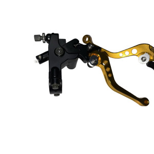 Bomba de freno y Maneta de Embrague universal dorado