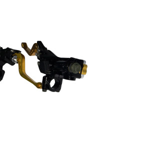 Bomba de freno y Maneta de Embrague universal dorado