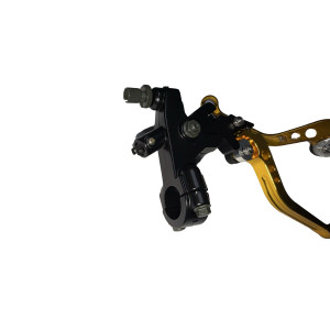 Bomba de freno y Maneta de Embrague universal dorado