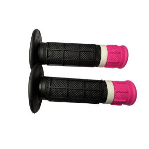 Puños ufo rosa y negro