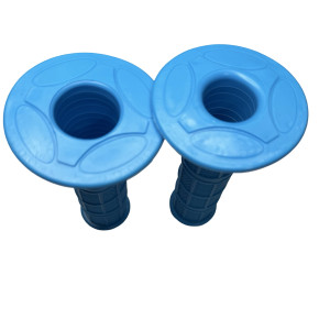 Puños manillar Goma Azul