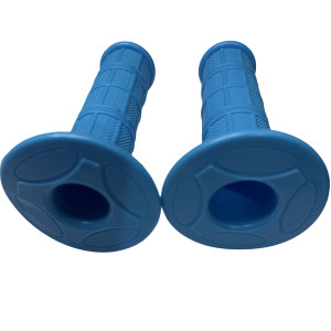 Puños manillar Goma Azul