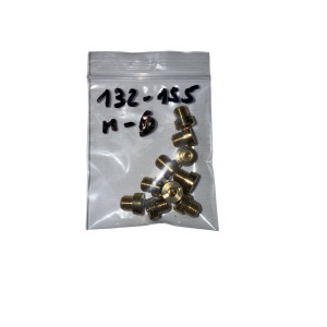 10 chicles dellorto M6 132-155 rosca larga