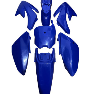 Plasticos Carenados CRF70 pit bike Azul