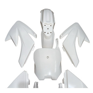 Plasticos Carenados CRF70 pit bike Blanco