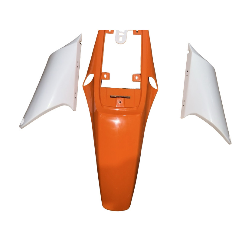 Plasticos Carenados AG27 Scorpion Naranja/Blanco