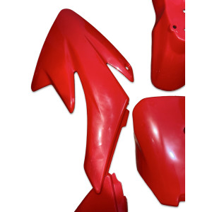 Plasticos Carenados CRF70 pit bike Rojo