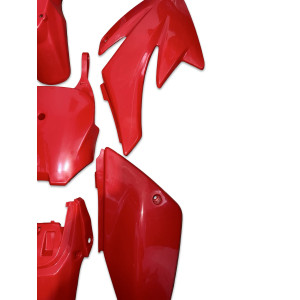Plasticos Carenados CRF70 pit bike Rojo