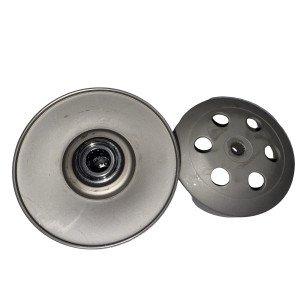 Kit polea con embrague y campana minarelli horizontal 105mm