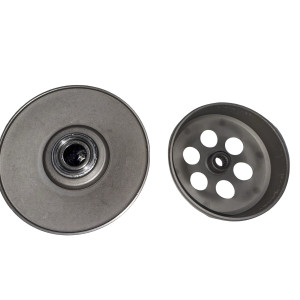 Kit polea con embrague y campana minarelli horizontal 107mm