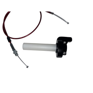 Puño gas corto recorrido aluminio