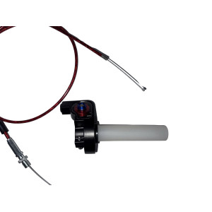 Puño gas corto recorrido aluminio