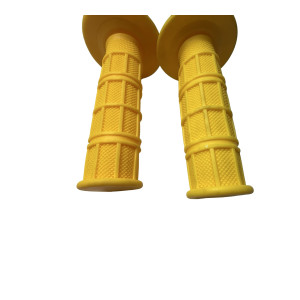Puños manillar Goma Amarillo