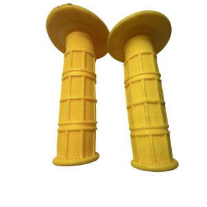 Puños manillar Goma Amarillo
