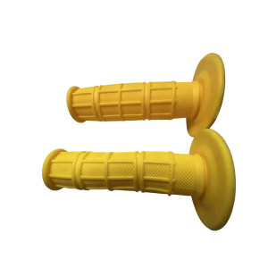 Puños manillar Goma Amarillo