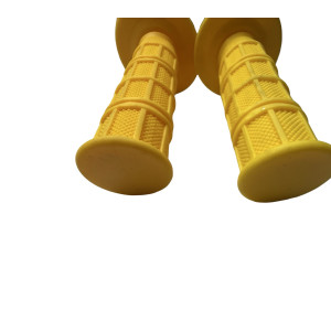 Puños manillar Goma Amarillo