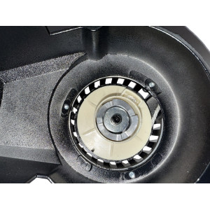 Tirador de arranque negro aluminio minimoto