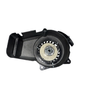 Tirador de arranque negro aluminio minimoto