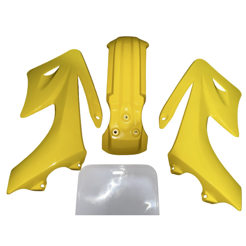 Plasticos Carenados AG27 Scorpion Amarillo/Blanco