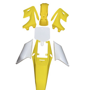 Plasticos Carenados AG27 Scorpion Amarillo/Blanco