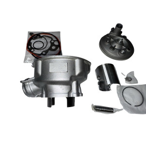 Cilindro plata 74cc minarelli AM6 Agua 1 segmento