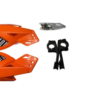 Paramanos acerbis naranja Mx motocross enduro