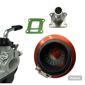 Kit carburador SHA 19mm minimoto ciclomotor