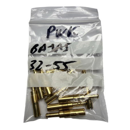 Kit 10 Chicles baja 32-55  Carburador PWK OKO Polini