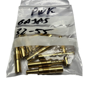 Kit 10 Chicles baja 32-55  Carburador PWK OKO Polini
