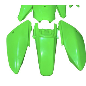 Plasticos Carenados CRF70 Pit Bike Verde