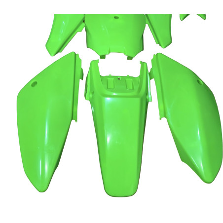 Plasticos Carenados CRF70 Pit Bike Verde