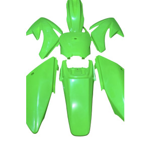 Plasticos Carenados CRF70 Pit Bike Verde