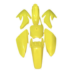 Plasticos Carenados CRF70 Pit Bike Amarillo
