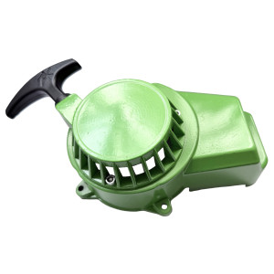 Tirador arrancador aluminio Verde minimoto