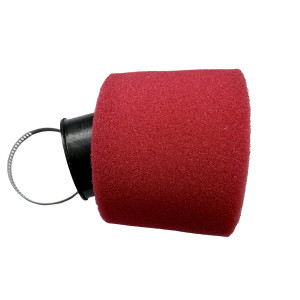 Filtro aire Esponja curvo 44mm carburador