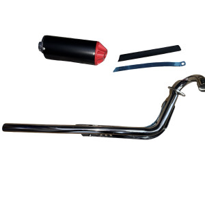 Tubo escape pit bike CRF50