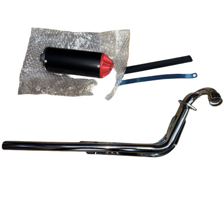 Tubo escape pit bike CRF50