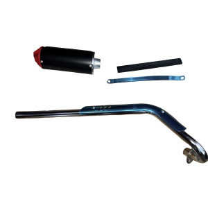 Tubo escape pit bike CRF50