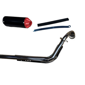 Tubo escape pit bike CRF50