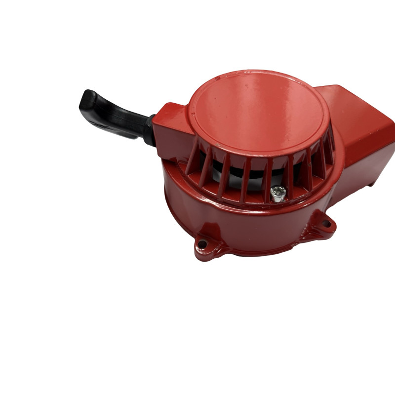 Tirador arrancador aluminio rojo minimoto