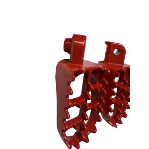 Estriberas rojas univerda