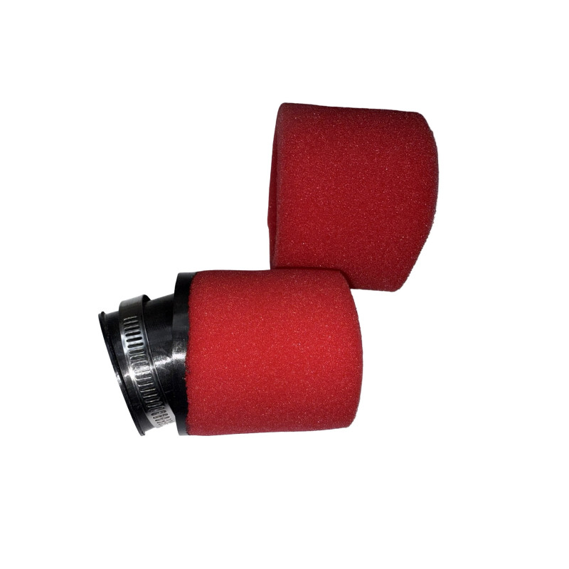 Filtro de aire esponja curvo 44mm carburador