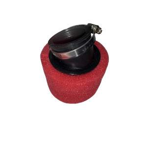 Filtro de aire esponja curvo 44mm carburador