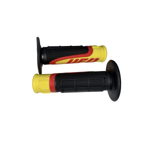 Puños Goma Ufo Amarillo/Negro/Rojo