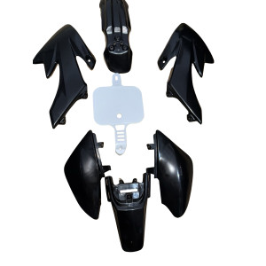 Plasticos Carenados CRF50  pit bike negro